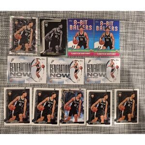 Carter Bryant Topps 2025-26 12 Card Rookie Lot Blackout Diamante Insertd Etc..